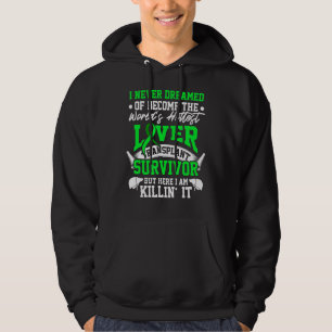 Liver Transplant Survivor Hottest Organ Warrior 1 Hoodie