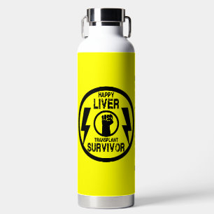 Liver Transplant Survivor Water Bottle