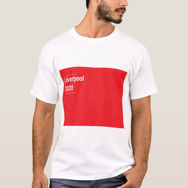 Liverpool 2020 Premier League T-Shirt (Front)
