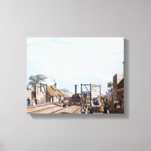 Liverpool and Manchester Railway: Canvas Print