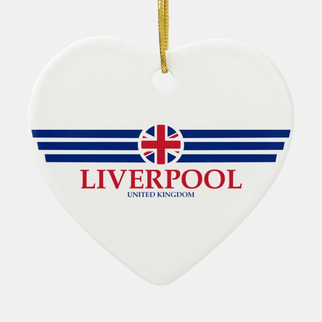 Liverpool Ceramic Ornament (Front)