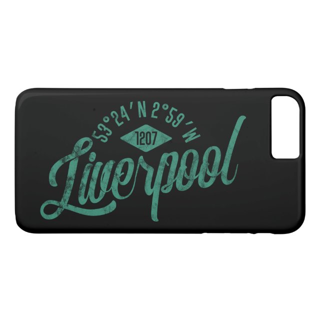 Liverpool Coordinates Phone Cover (Back (Horizontal))