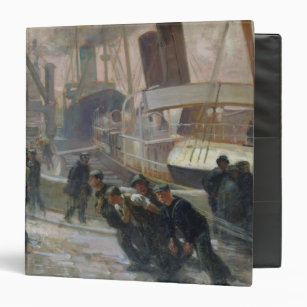 Liverpool Dockers at Dawn, 1903 Binder