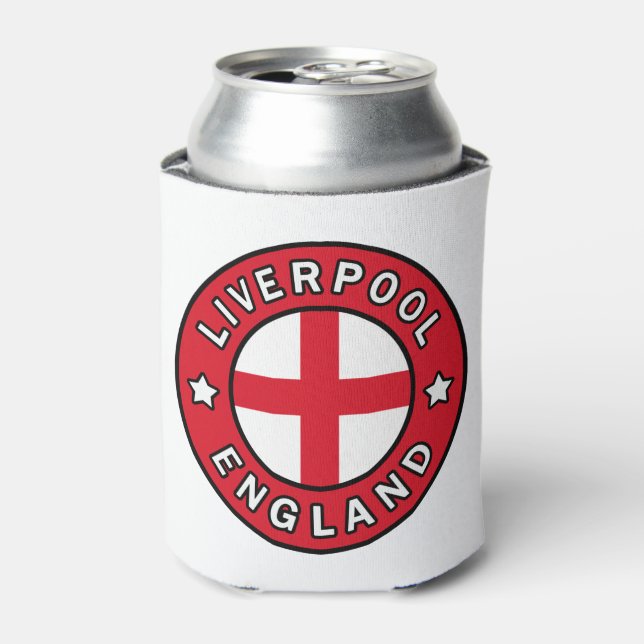 Liverpool England Can Cooler (Can Front)