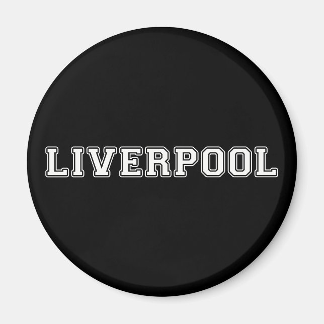 Liverpool England Magnet (Front)