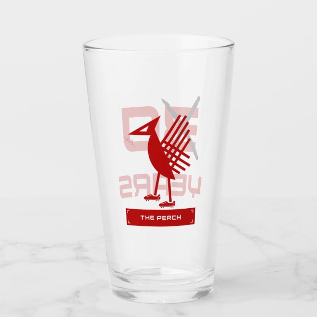 Liverpool FC Inspired Bespoke Beer Glass (Front)
