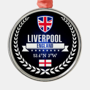 Liverpool Metal Ornament