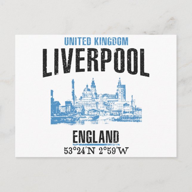 Liverpool Postcard (Front)