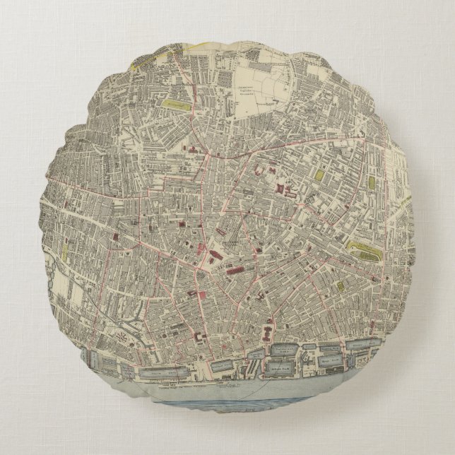Liverpool Round Pillow (Front)