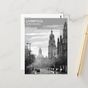 Liverpool Royaume-Uni Carte postale Voyage