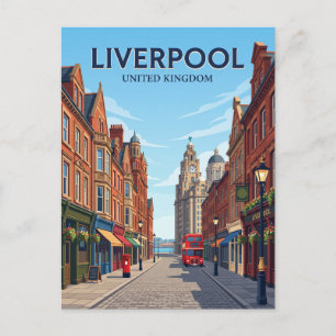 Liverpool Street United Kingdom Postcard