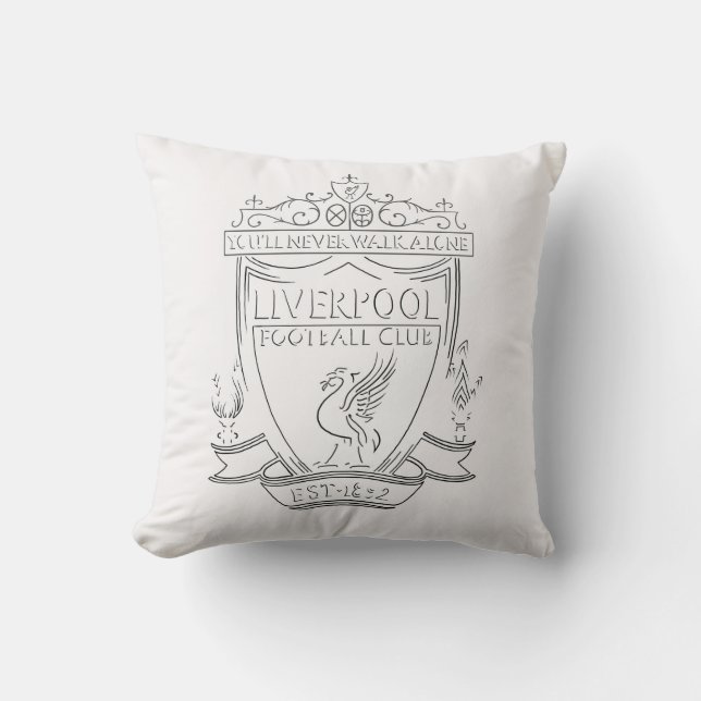 Liverpool Throw Pillow (Front)