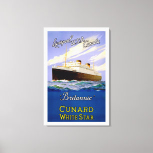 Liverpool, USA and Canada ~ by Britannic Canvas Print