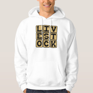 Livestock, Cattle Hoodie