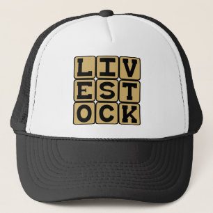 Livestock, Cattle Trucker Hat