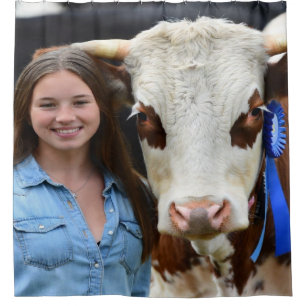 Livestock Show Cow Photo Customize