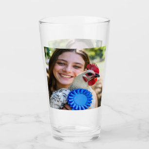 Livestock Show Poultry Photo Customize Glass