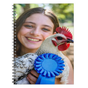 Livestock Show Poultry Photo Customize Notebook