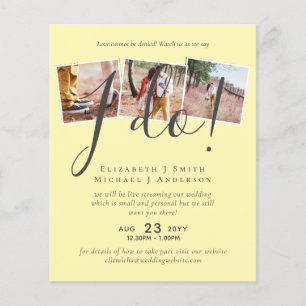 Livestreaming Watch Us Say I Do! PHOTO Wedding