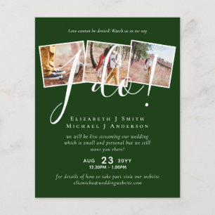 Livestreaming Wedding Invites - Watch Us Say I Do!