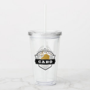 Livin La Vida Cabo   Cabo San Lucas Acrylic Tumbler
