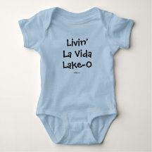 Livin' La Vida Lake-O™ baby dark on light apparel