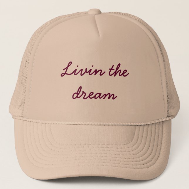 Livin le casquette de rêve (Devant)