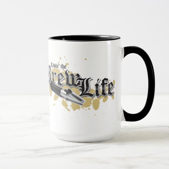 Livin' the Brew Life Mug (Right)