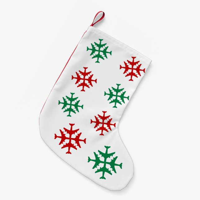 Livin' The Dream Airplane Stocking (Front (Hanging))