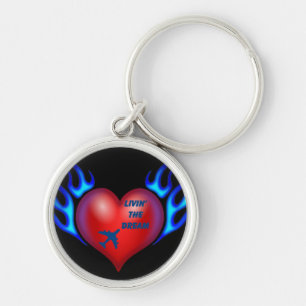 Livin' The Dream Keychain