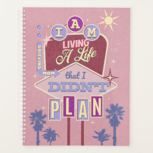 Living a Life I Didn't Plan Retro Theme Planner