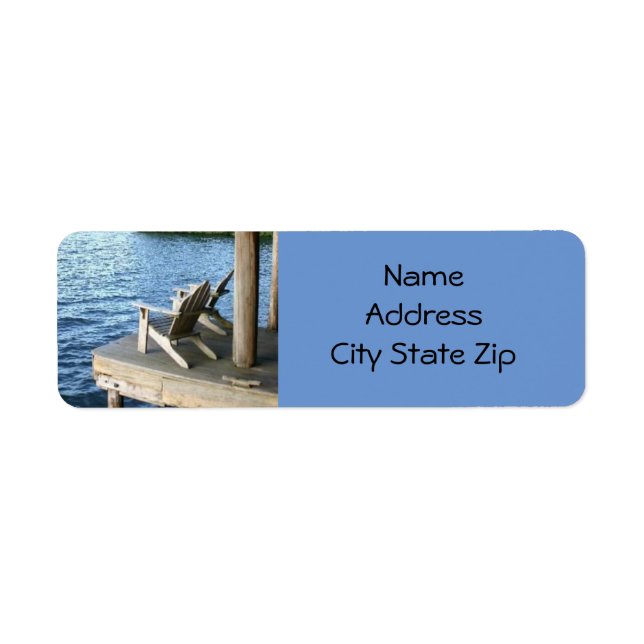 "LIVING AT THE LAKE" (Front)