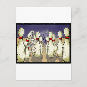 Living Bowling Pin Will Funny Gifts Tees Cards Etc