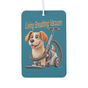 Living Breathing Vacuum Dog Air Freshener