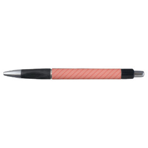 Living coral five stripes pattern pen