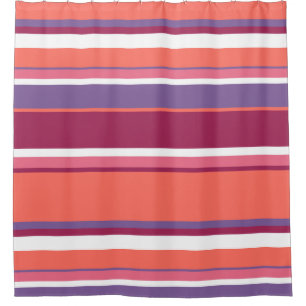 Living coral, red and violet