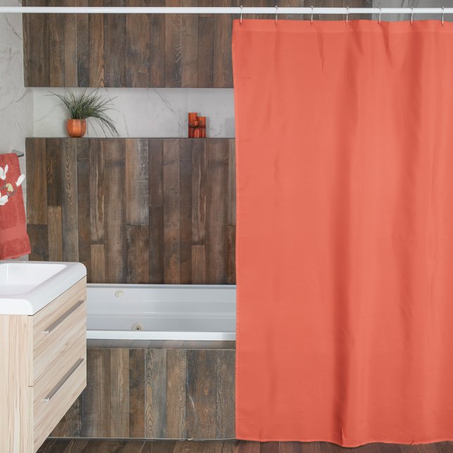 Living Coral Solid Colour Bathroom (Creator Uploaded)
