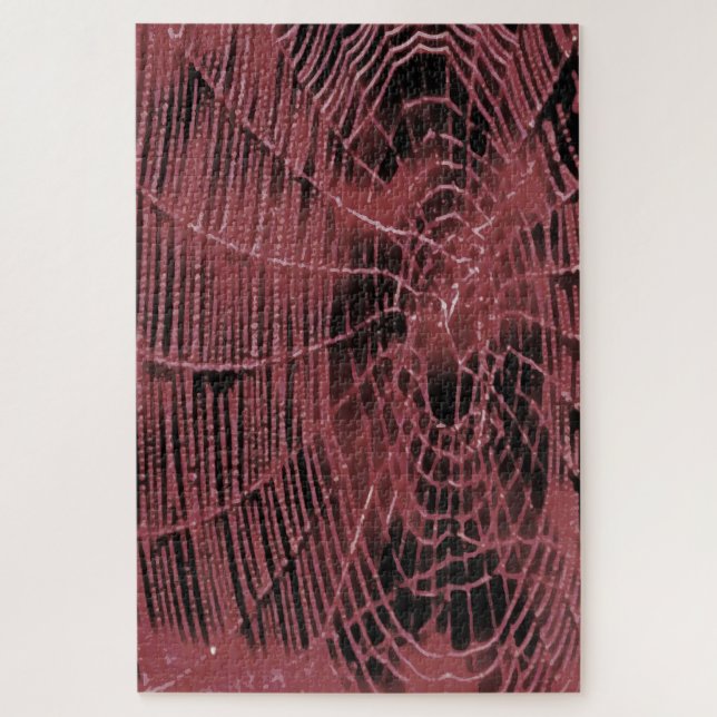 Lıving Coral Web Jigsaw Puzzle (Vertical)