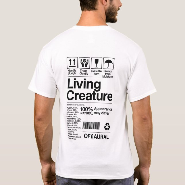 living creature T-Shirt (Back)