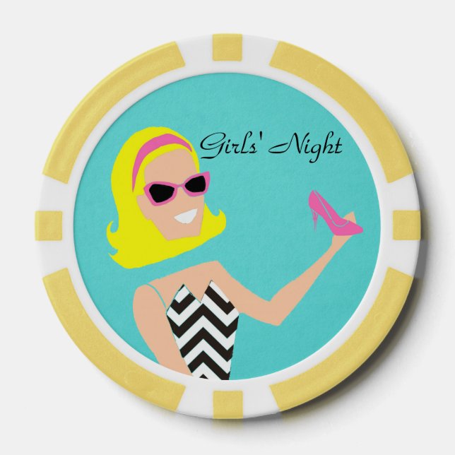 Living Doll Poker Chip (Front)