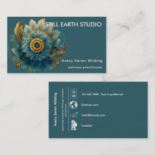 Living Field Mandala Business Card