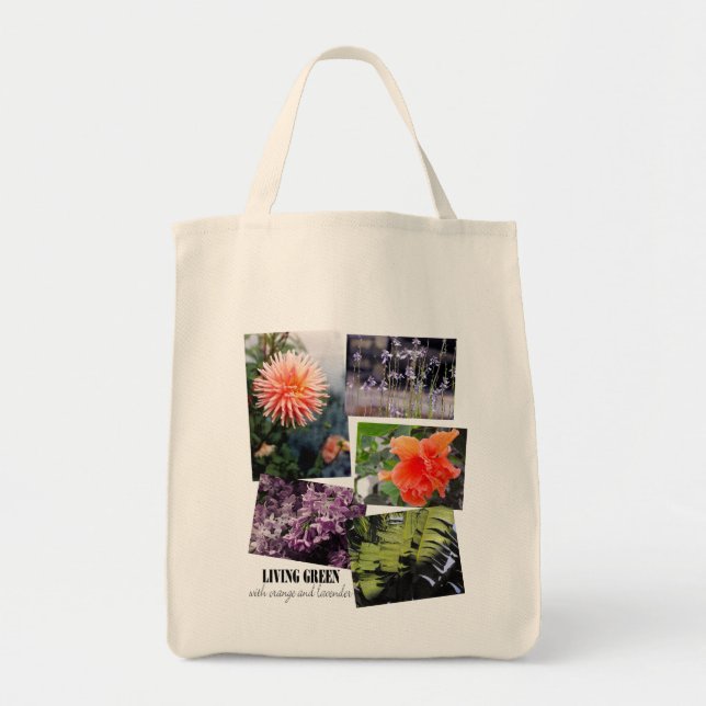 Living Green Tote Bag (Front)