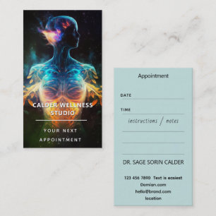 Living Hope   Spiritual Energy Business Card