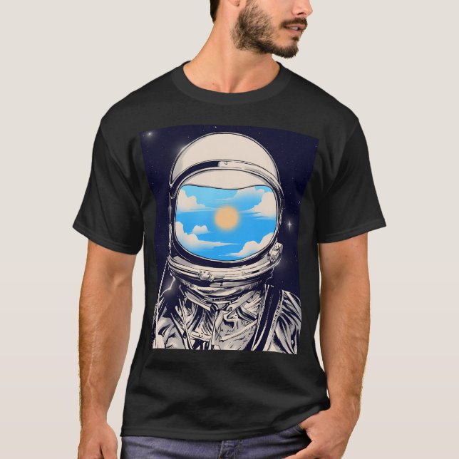 Living In Space T-Shirt (Front)