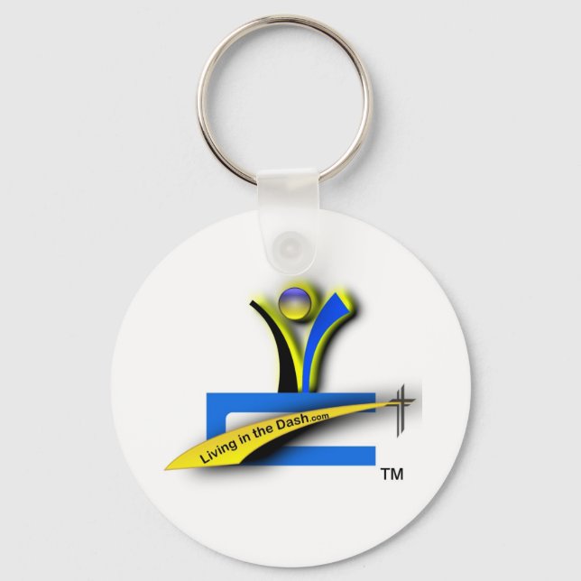 Living in the Dash Key Chain (Front)