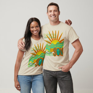 Living In The Son Retro 70's Art Christian Shirts
