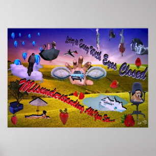 Living Is Easy With Eyes Closed... Poster