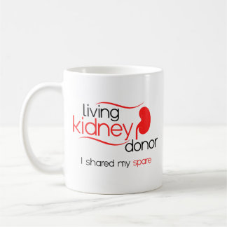 Living Kidney Donor I Shared Spare Kidney Donation Coffee Mug