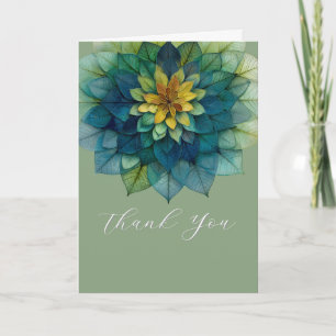 Living Leaves   Mandala Card