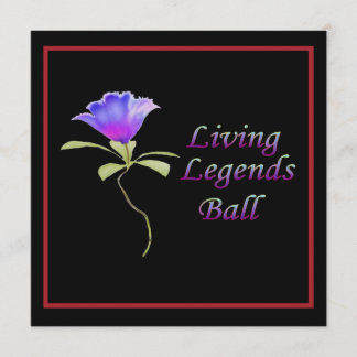 Living Legends Ball Invitation